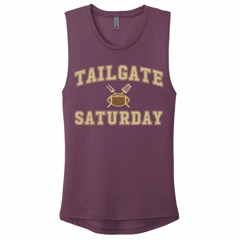 Tailgate Saturday Ladies Tank