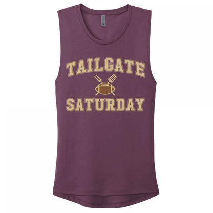 Tailgate Saturday Ladies Tank