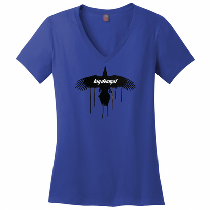 BD Bird Ladies V Neck Tee