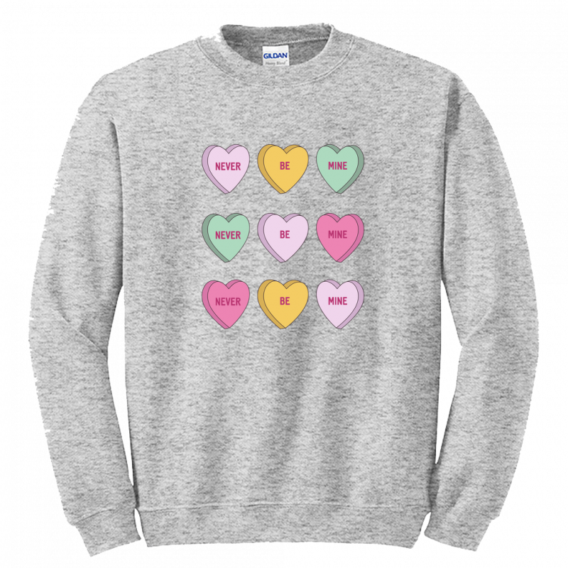 Never Be Mine Hearts Sweater