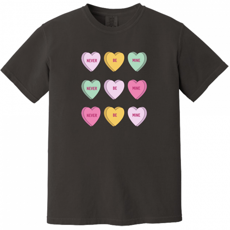 Never Be Mine Hearts Tee