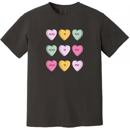 Never Be Mine Hearts Tee